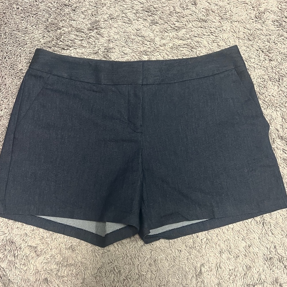 Express Dark Denim Women Dress Short 8R